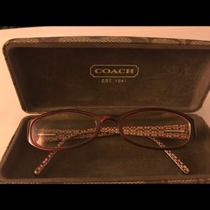 Authentic COACH ANNABEL Eyeglasses in Burgundy